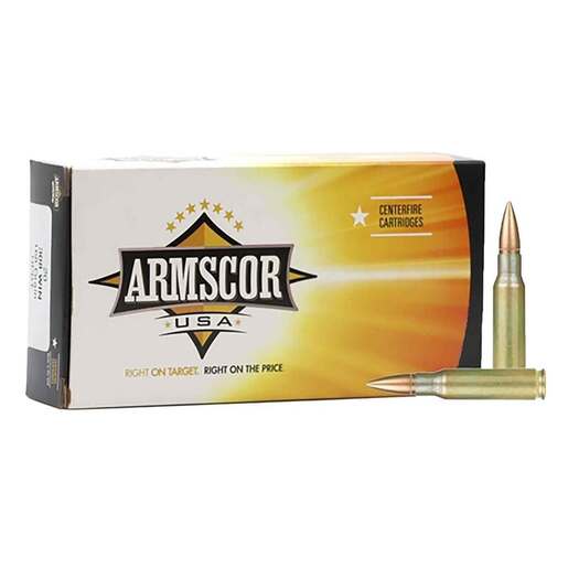 Armscor USA 308 Winchester 168gr HPBT Rifle Ammo Ammo - 20 Rounds 20 Rounds Ammo