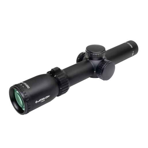 Athlon Midas BTR GEN2 HD 1-6x 24mm Rifle Scope - ATSR4 SFP IR MOA - Black - Athlon Optics
