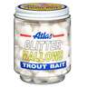 Atlas Mike's Glitter Mallows Trout Bait Marshmallows - White/Anise, 1.5oz - White/Anise Glitter 1.5oz