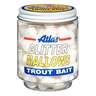 Atlas Mike's Glitter Mallows Trout Bait Marshmallows - White/Vanilla, 1.5oz - White/Vanilla 1.5oz