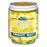 Atlas Mike's Glitter Mallows Trout Bait Marshmallows - Yellow/Corn, 1.5oz - Yellow/Corn 1.5oz