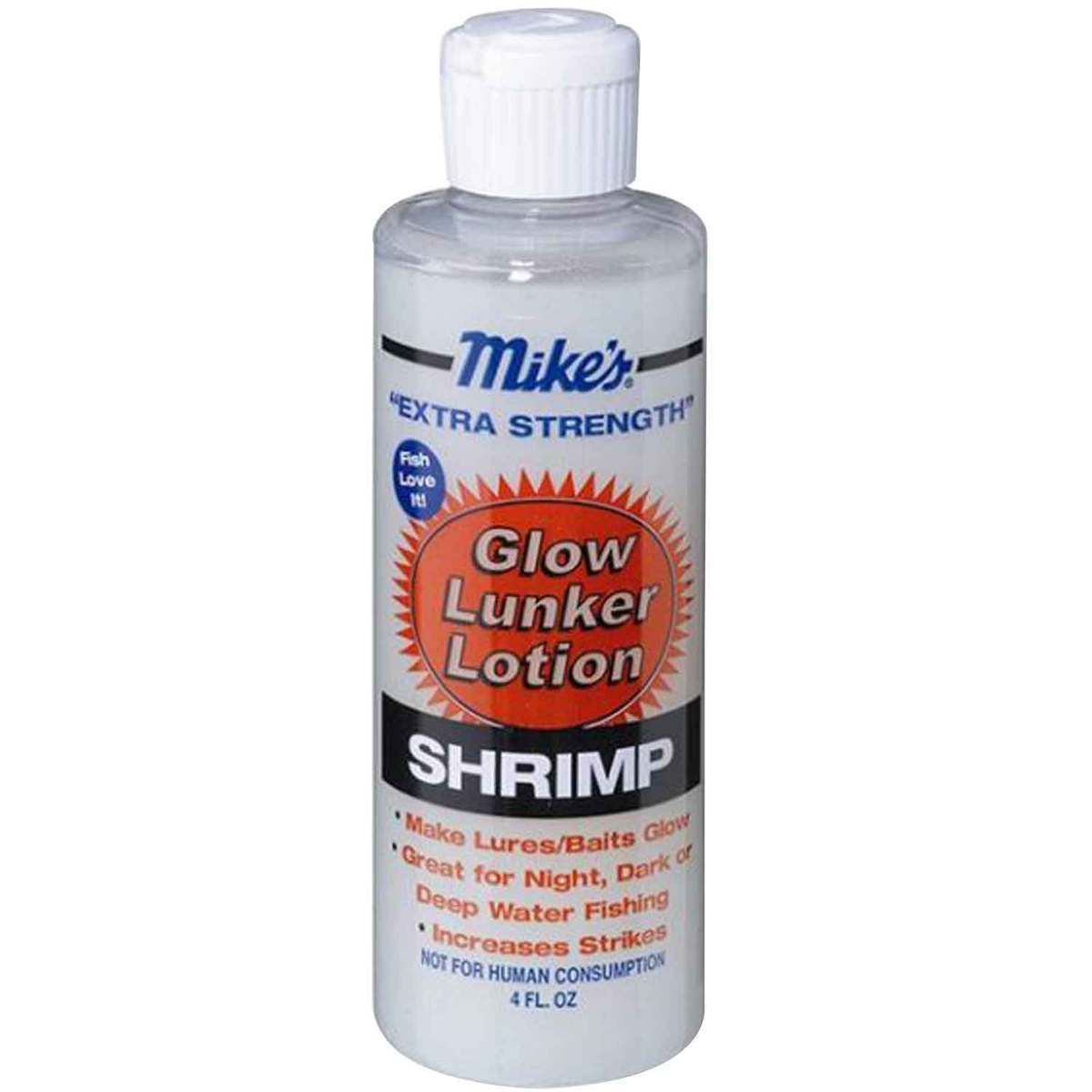 Atlas Mikes Lunker Lotion - Glow Shrimp 4 oz Atlas Mikes Lunker Lotion - Glow Shrimp 4 oz