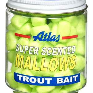 Atlas Mike's Super Scented Marshmallows - Chartreuse/Cheese, 1.5oz
