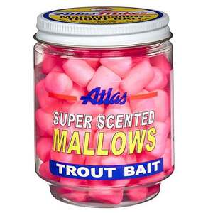Atlas Mike's Super Scented Marshmallows - Pink/Shrimp, 1.5oz
