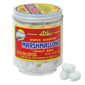 Atlas Mike's Super Scented Marshmallows - White/Anise, 1.5oz
