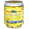 Atlas Mike's Super Scented Trout Bait Marshmallows - Yellow/Cheese, 1.5oz - Yellow/Cheese 1.5oz