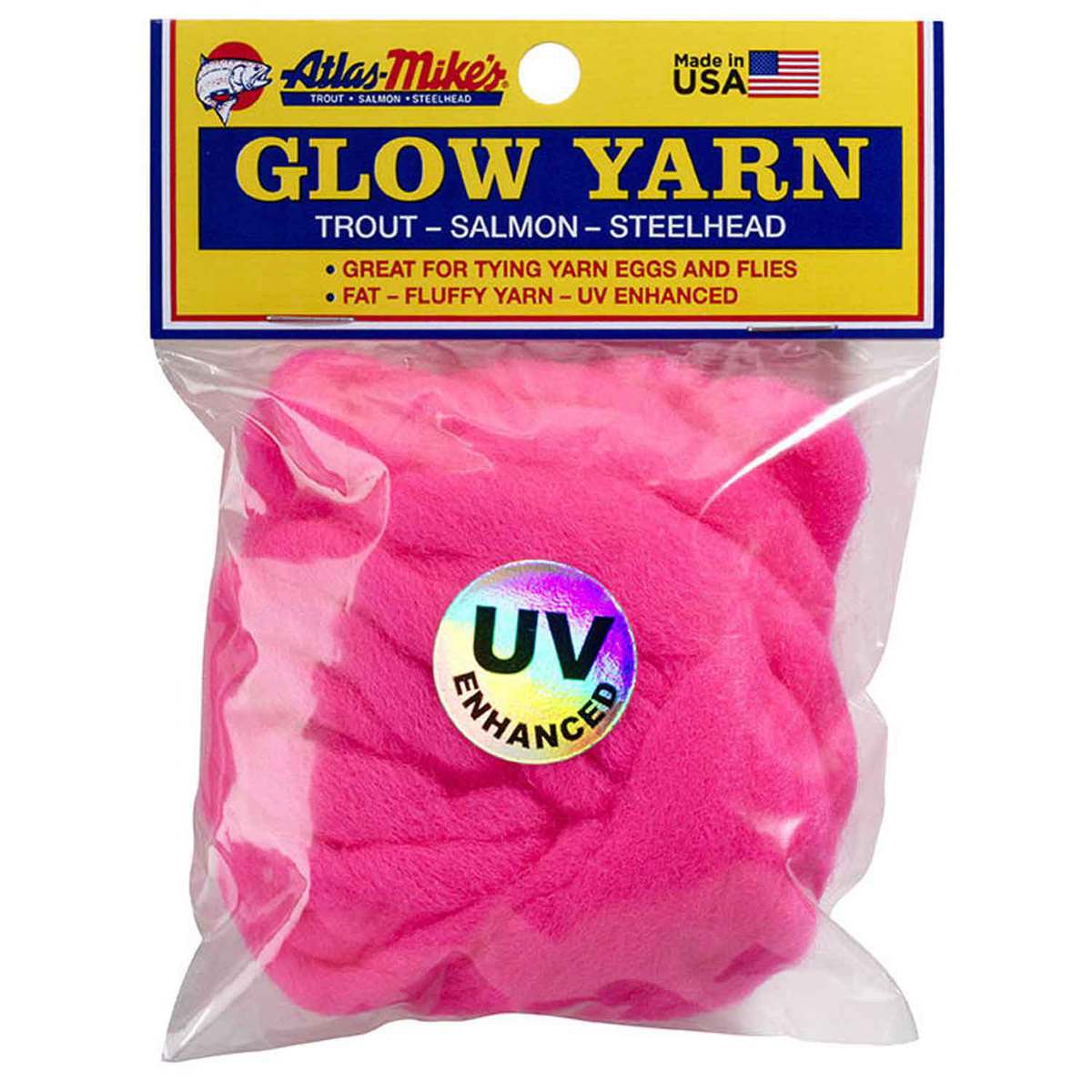 Atlas Mikes UV Glow Yarn Fly Tying Yarn Atlas Mikes UV Glow Yarn Fly Tying Yarn