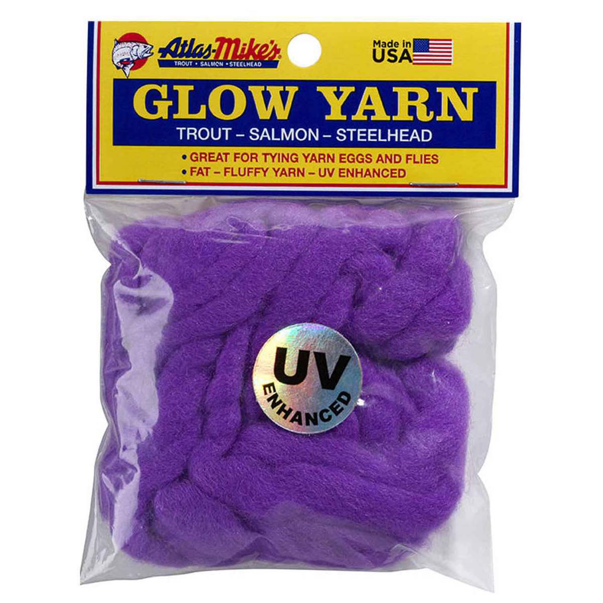 Atlas Mikes UV Glow Yarn Fly Tying Yarn Atlas Mikes UV Glow Yarn Fly Tying Yarn