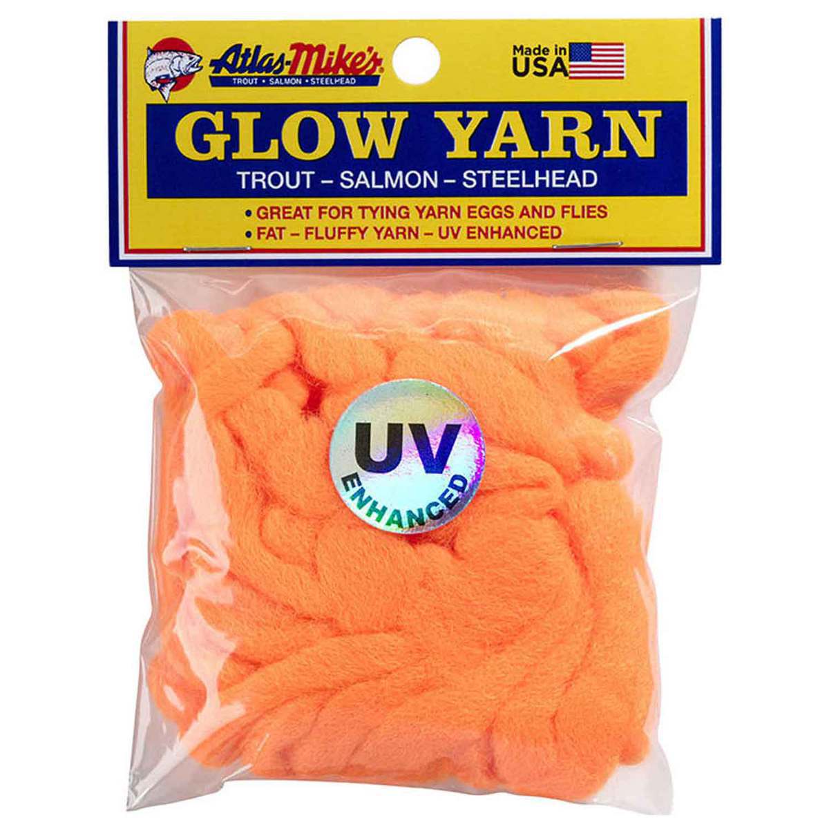 Atlas Mikes UV Glow Yarn Fly Tying Yarn Atlas Mikes UV Glow Yarn Fly Tying Yarn