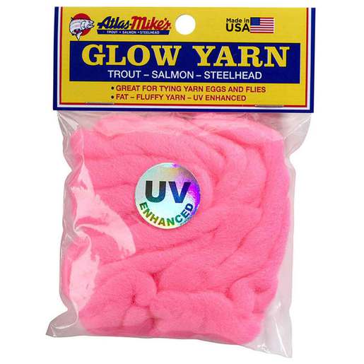 Atlas Mikes UV Glow Yarn Fly Tying Yarn - Assorted 12ft on sale now for $2.99  Atlas Mikes UV Glow Yarn Fly Tying Yarn - Assorted 12ft