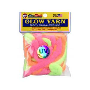 Atlas Mikes UV Glow Yarn Bait Accessory - Rainbow