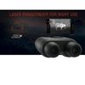 ATN BinoX 4T 2-8x Smart HD Thermal Binoculars w/ Laser Rangefinder - Black