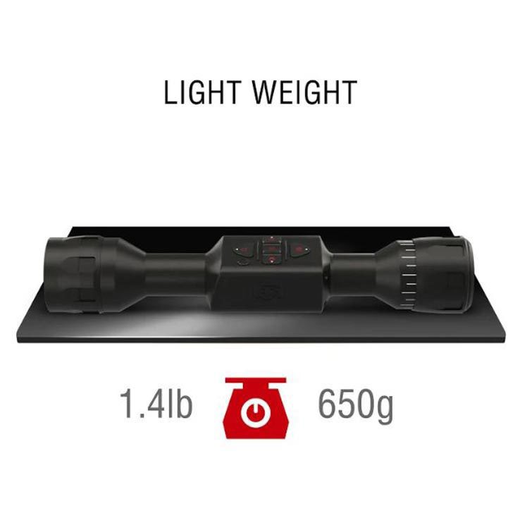 4 8x 5 32x 26 ATN ThOR LT 4-8x Ultra Light Thermal Rifle Scope - Black | Sportsman's