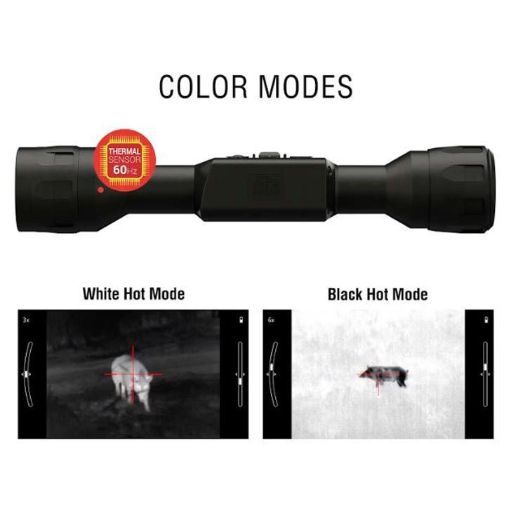 ATN ThOR LT 4-8x Ultra Light Thermal Rifle Scope - Black ATN ThOR LT 4-8x Ultra Light Thermal Rifle Scope - Black