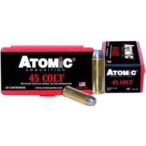 Atomic Ammunition Defensive 45 (Long) Colt 200gr LRNFP Handgun Ammo - 50 Rounds Atomic Ammunition Defensive 45 (Long) Colt 200gr LRNFP Handgun Ammo - 50 Rounds