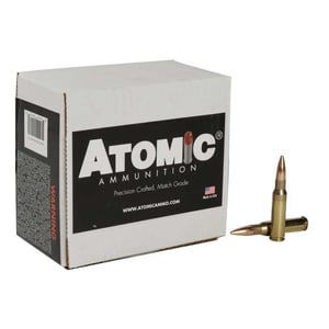Atomic 308 Winchester 168gr HPBT Rifle Ammo - 100 Rounds