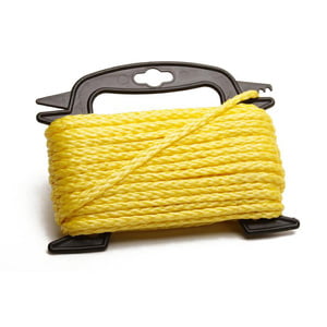 Attwood 1/4-inch Hollow Braided Polypropylene Rope