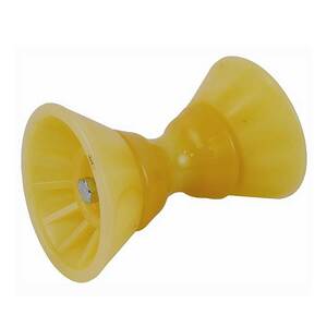 Attwood Bow Roller with Bells Anchor Accessory - Yellow