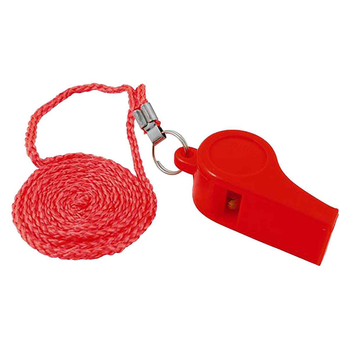 Attwood Corp Safety Whistle With Lanyard - Red Attwood Corp Safety Whistle With Lanyard - Red