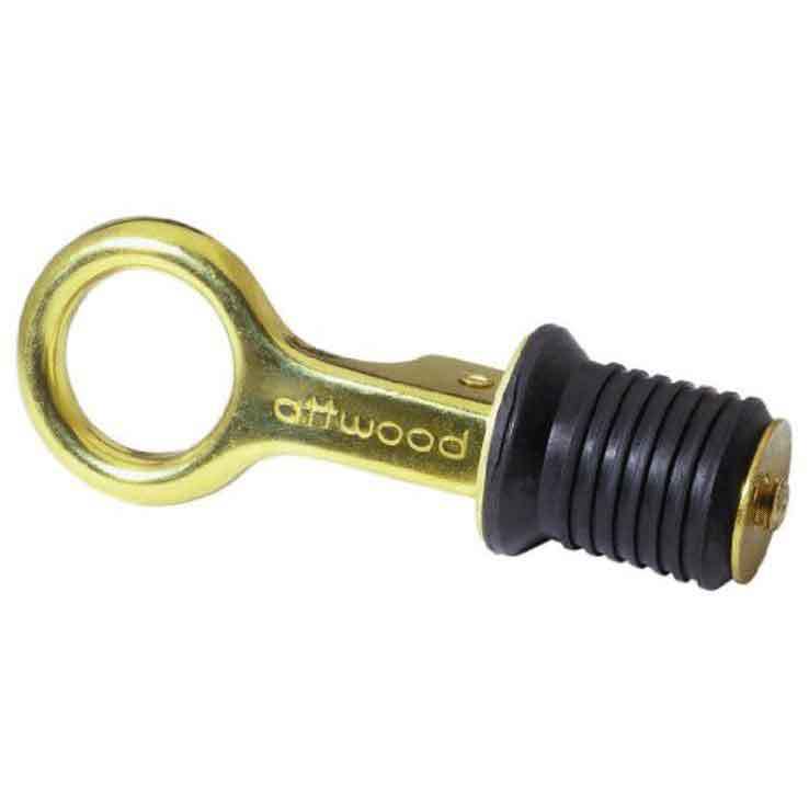 Attwood Drain Plug Brass Snap Attwood Drain Plug Brass Snap