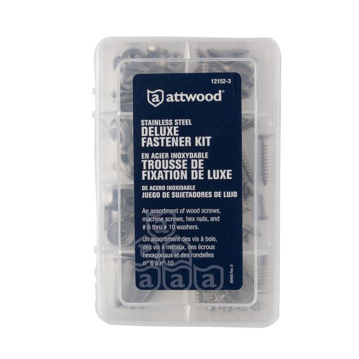 Attwood Stainless Steel Fastener Kit 134pc Attwood Stainless Steel Fastener Kit 134pc