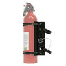 ATV TEK Elite UTV Fire Extinguisher Mount - Black 3.5in Diameter