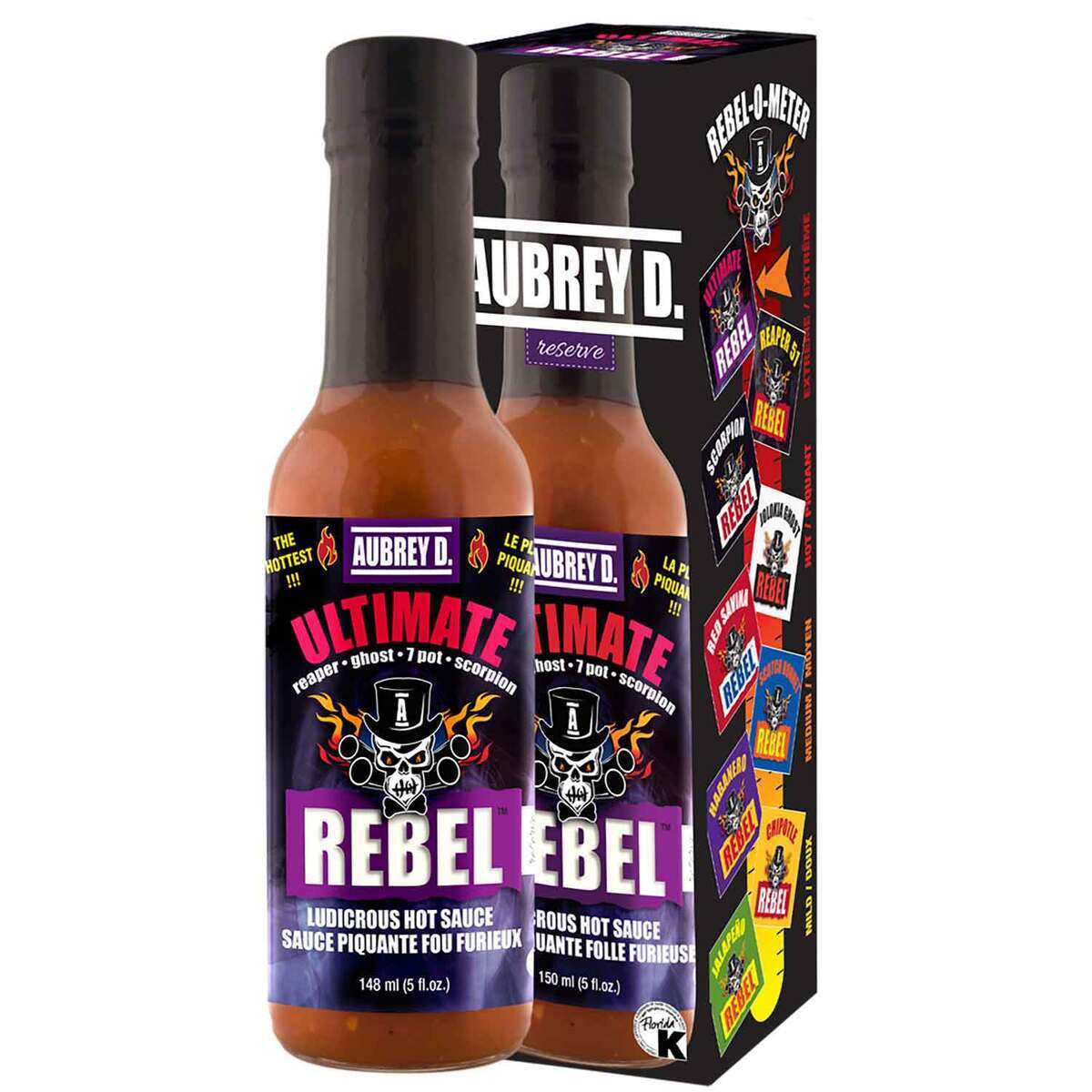 Aubrey D Rebel Ultimate Hot Sauce - 5oz - 5oz Aubrey D Rebel Ultimate Hot Sauce - 5oz - 5oz