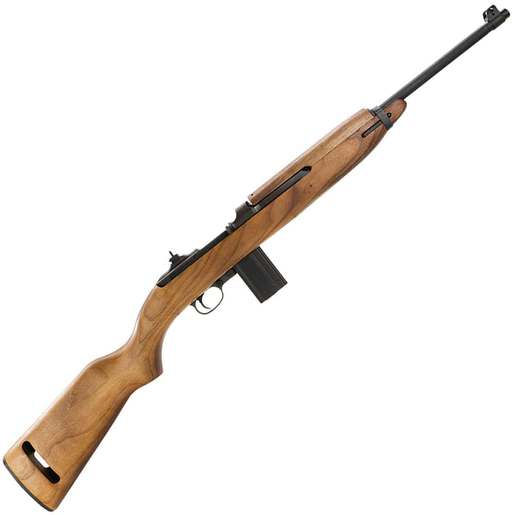 Auto Ordnance Thompson M1 Carbine Black Parkerized/Walnut Semi Automatic Rifle - 30 Carbine - 18in - Brown image