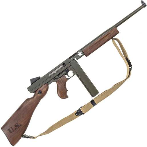 Auto Ordnance Thompson 1927 Tanker M1 Carbine 45 Auto (ACP) 16.5in OD Green Semi Automatic Rifle - 30+1 Rounds