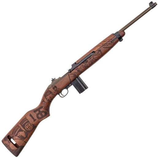 Auto Ordnance Thompson D-Day M1 30 Carbine 18in Brown Semi Automatic Rifle - 15+1 Rounds image