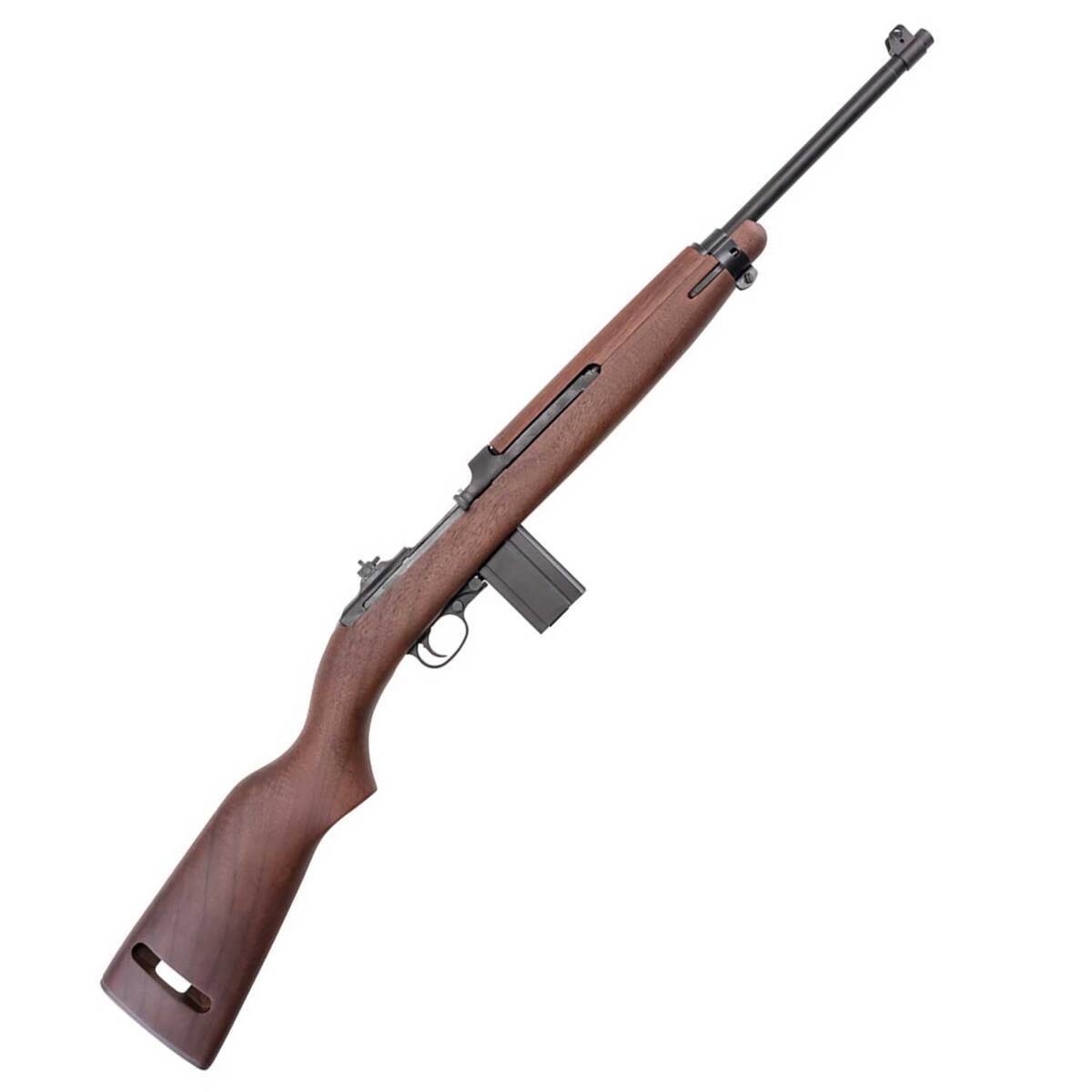 Auto Ordnance Thompson M1 Carbine Black Parkerized/Walnut Semi Automatic Rifle - 30 Carbine - 18in - Brown Auto Ordnance Thompson M1 Carbine Black Parkerized/Walnut Semi Automatic Rifle - 30 Carbine - 18in - Brown