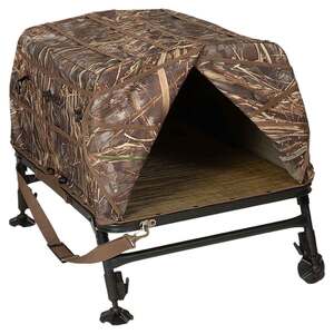 Avery LowGround-Force Dog Blind - Realtree MAX-7