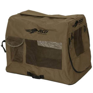 Avery Quick Set Large Marsh Brown Travel Dog Kennel
