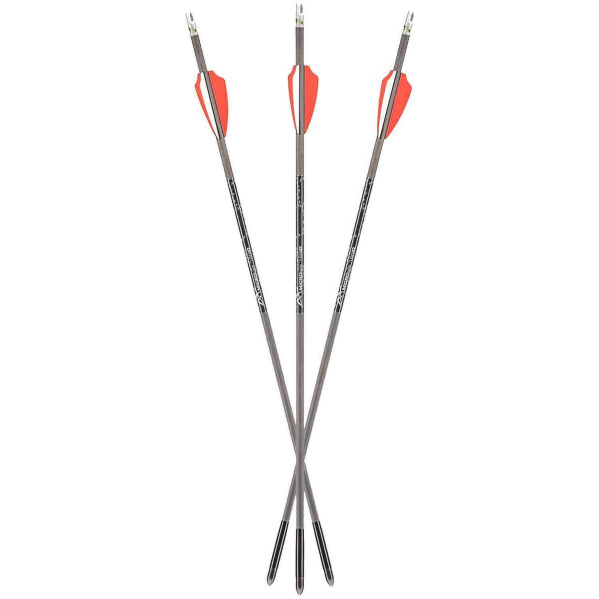 Axe Lighted 20in Carbon Crossbow Bolts - 3 Pack - Gray Axe Lighted 20in Carbon Crossbow Bolts - 3 Pack - Gray