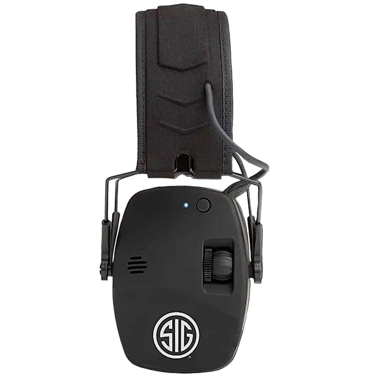 AXIL SIG TRACKR Bluetooth Earmuffs - Black - Black AXIL SIG TRACKR Bluetooth Earmuffs - Black - Black