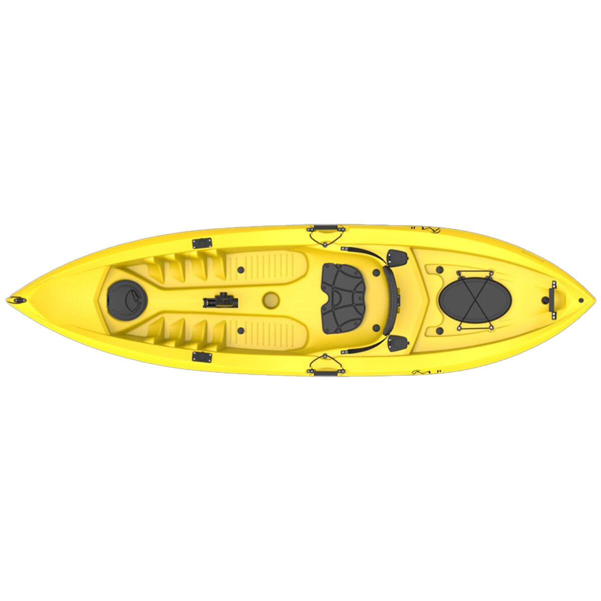 Azul Sun 10 Deluxe Sit-On-Top Kayak - 10ft Yellow - Yellow Azul Sun 10 Deluxe Sit-On-Top Kayak - 10ft Yellow - Yellow