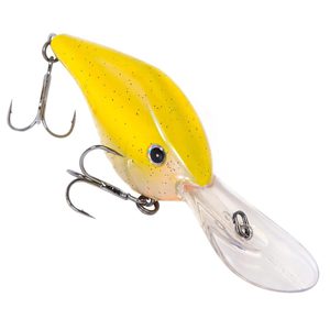Azuma Baits Z Boss 22 Extra Deep Diving Crankbait - Yellow Tail Candy Ghost, 3-3/8in, 1-1/2oz, 15-18ft