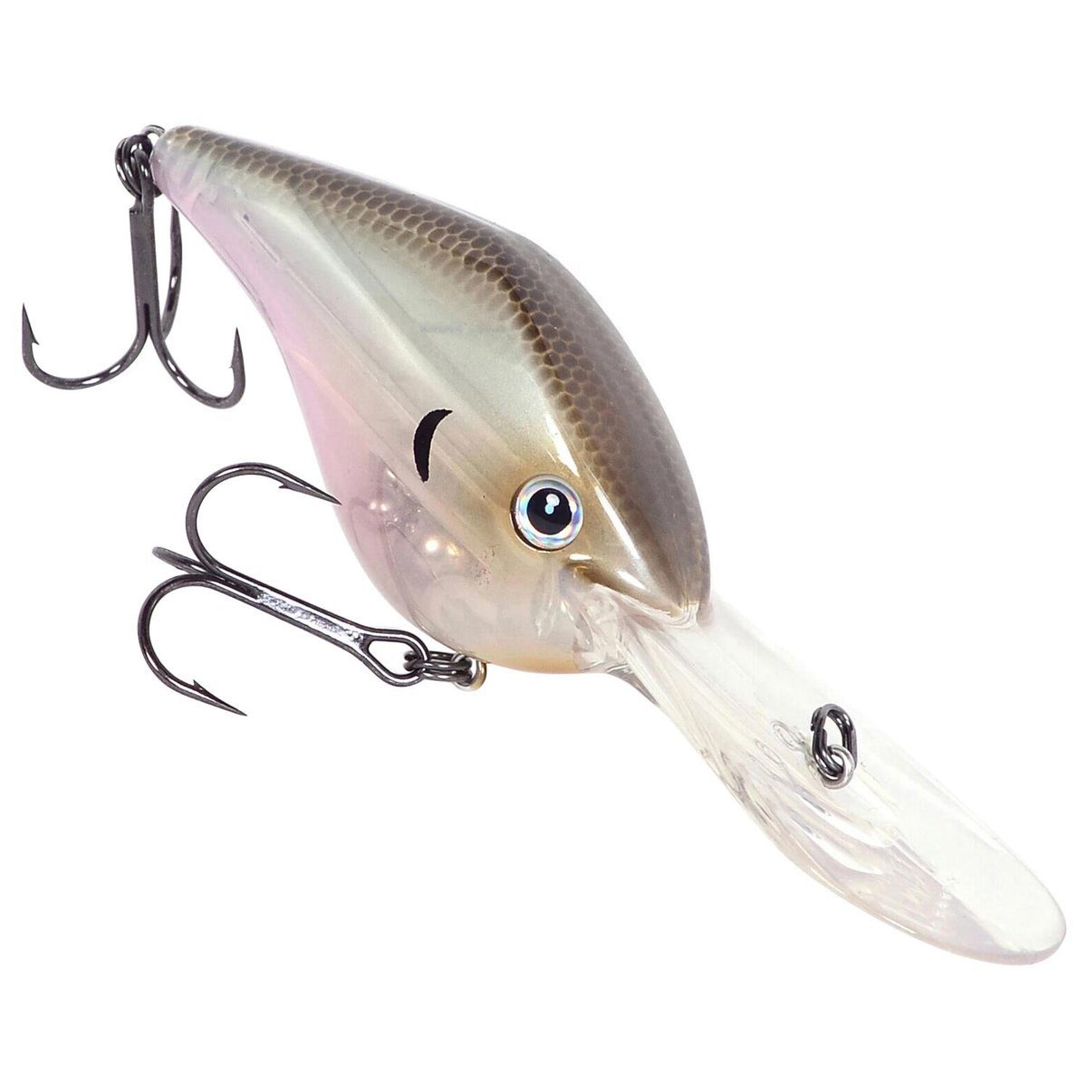 Azuma Baits Z Boss 25 Crankbait - Casper Shad, 2oz, 4in, 22-27ft - Casper Shad Azuma Baits Z Boss 25 Crankbait - Casper Shad, 2oz, 4in, 22-27ft - Casper Shad