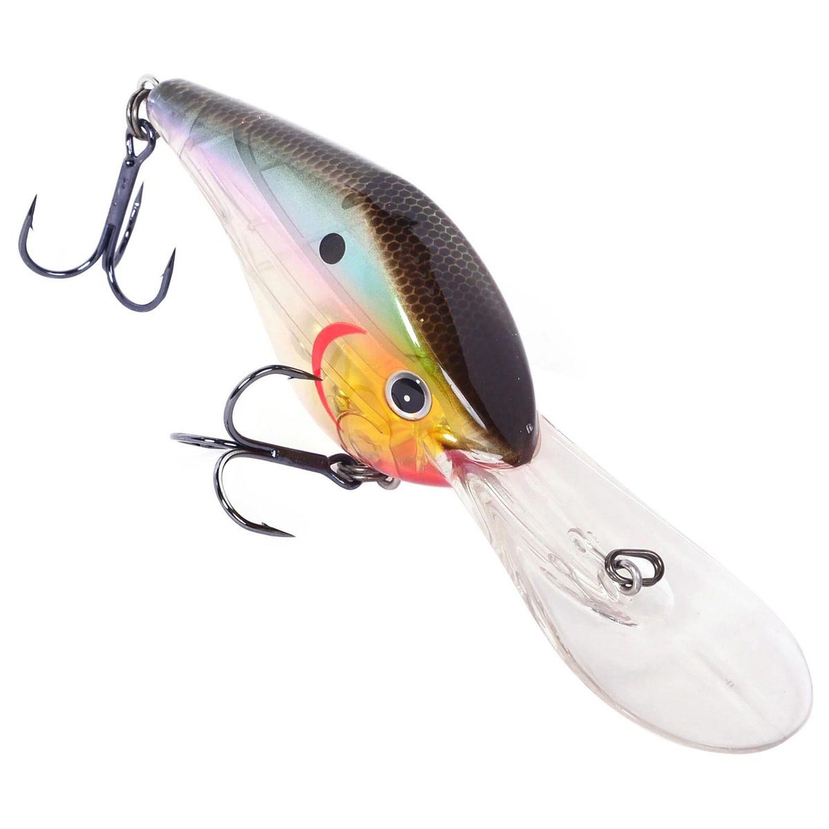 Azuma Baits Z Boss 25 Extra Deep Diving Crankbait - Mirror Shad, 4in, 2oz, 22-27ft - Mirror Shad Azuma Baits Z Boss 25 Extra Deep Diving Crankbait - Mirror Shad, 4in, 2oz, 22-27ft - Mirror Shad