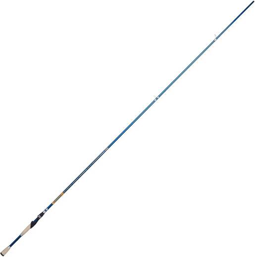 B n M Diamond Series Jig Pole Spinning Rod - Royal Blue/Silver