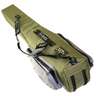 B W Sports 2pc 7ft Dual Spinning Rod and Reel Combo Case - Olive/Gray