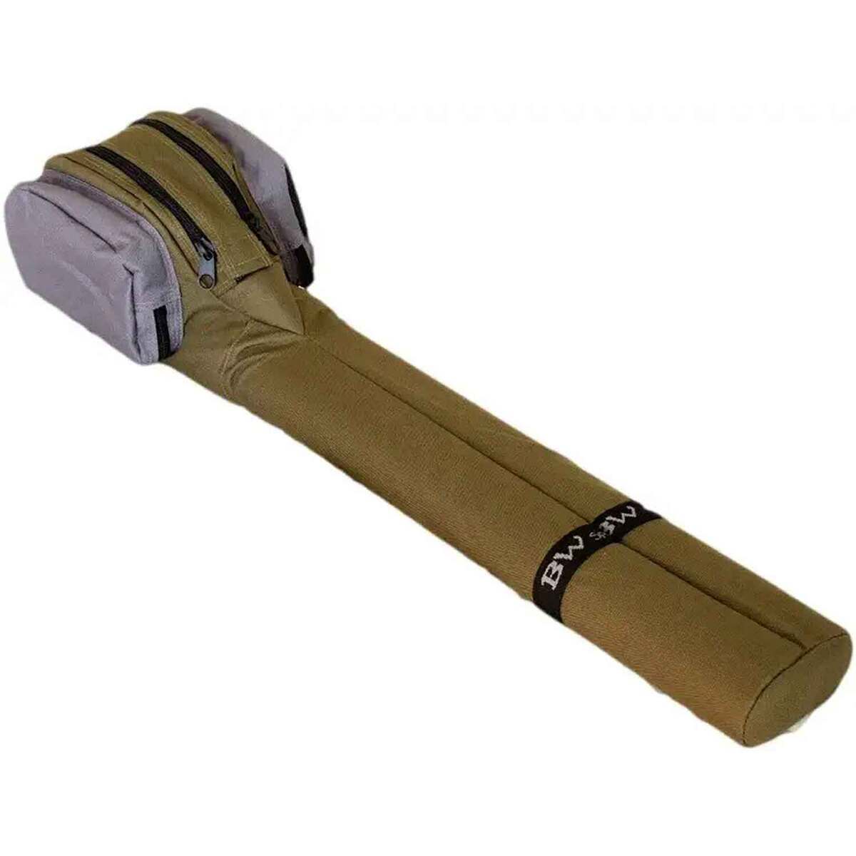 B W Sports 4pc 10ft Dual Fly Fishing Rod and Reel Combo Case - Gray/Olive, 33in - Gray/Olive B W Sports 4pc 10ft Dual Fly Fishing Rod and Reel Combo Case - Gray/Olive, 33in - Gray/Olive