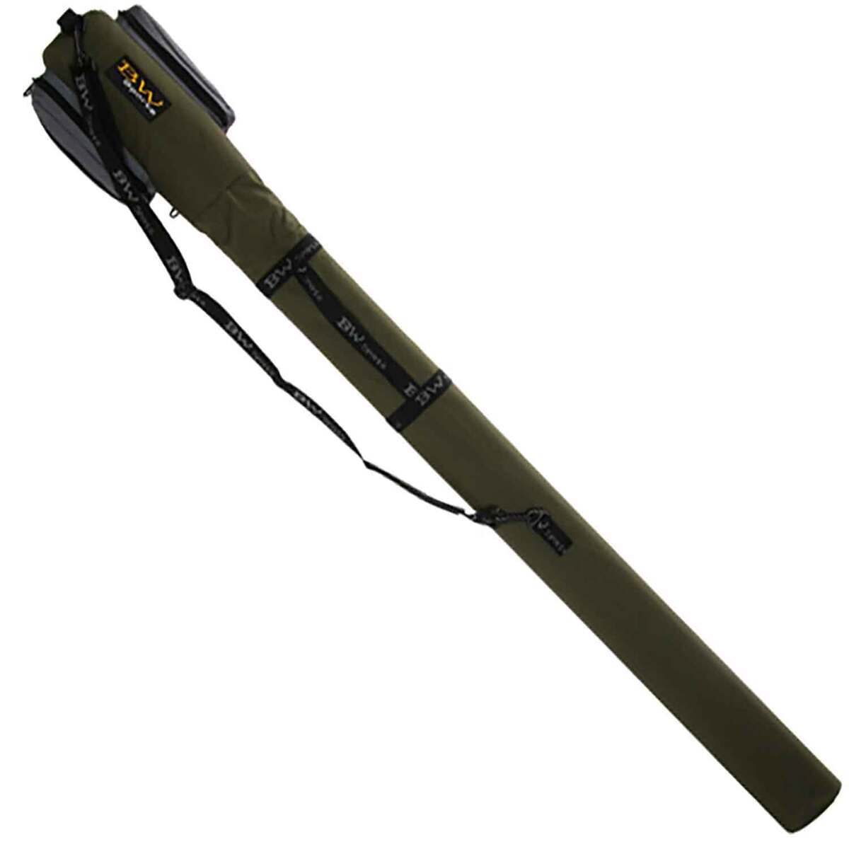 B W Sports 2pc 9ft Dual Fly Fishing Rod and Reel Combo Case - Olive/Gray, 56in - Olive/Gray B W Sports 2pc 9ft Dual Fly Fishing Rod and Reel Combo Case - Olive/Gray, 56in - Olive/Gray