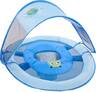 SwimWays Baby Spring 1 Person Float with Sun Canopy - Blue Monster - Blue Monster