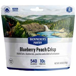 Backpacker's Pantry Blueberry Peach Crisp - 2 Servings