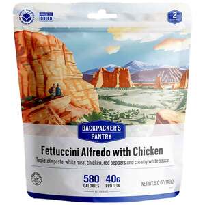 Backpacker's Pantry Fettuccini Alfredo with Chicken - 2 Servings