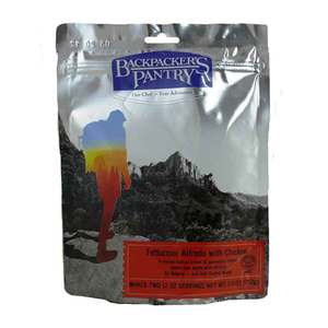 Backpacker's Pantry Freeze Dried Fettuccini Alfredo with Chicken 2 Person Serving