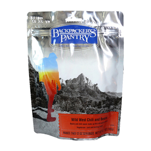 Backpackers Pantry Freeze Dried Wild West Chili 2 Person Serving