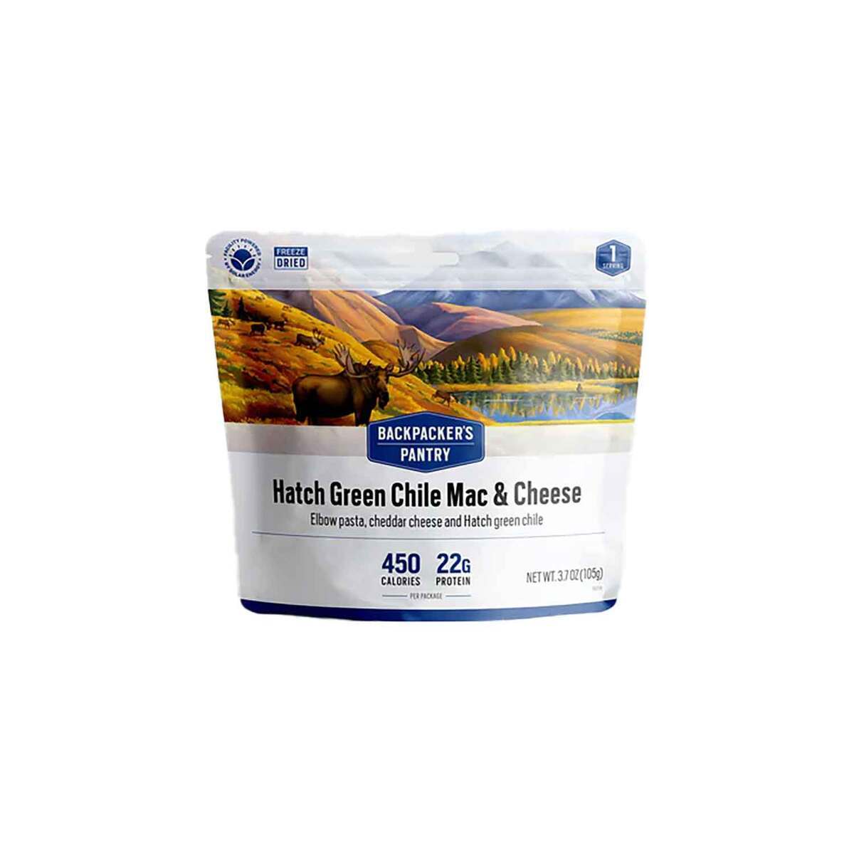 Backpacker's Pantry Hatch Green Chile Mac and Cheese - 2 Servings Backpacker's Pantry Hatch Green Chile Mac and Cheese - 2 Servings