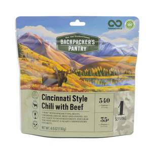 Backpacker's Pantry Outdoorsman Cincinnati Syle Chili with Beef